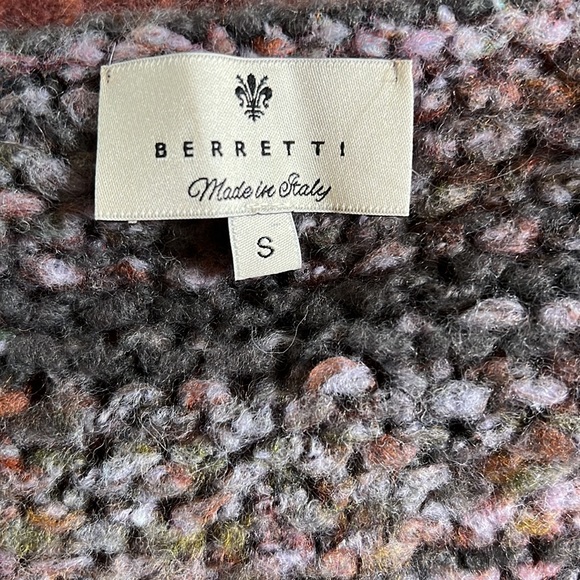 NWOT Barretti spacedye sweater/ cardigan size small - Picture 5 of 6